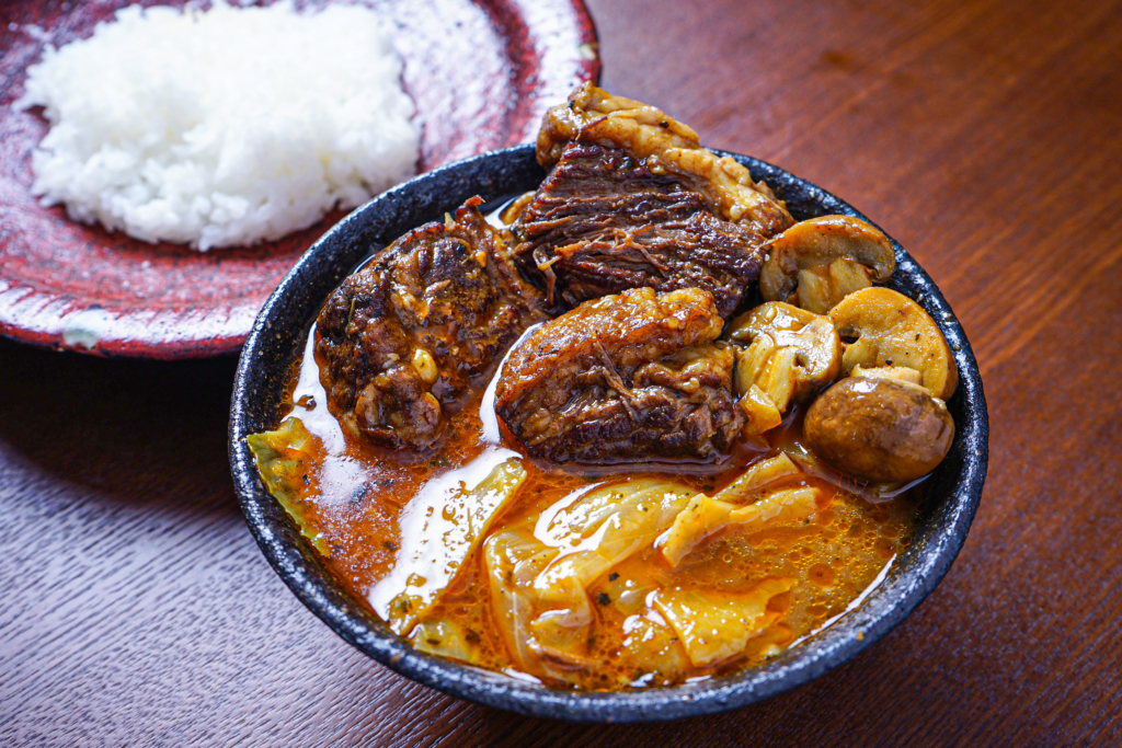 牛ワインスープカレー
