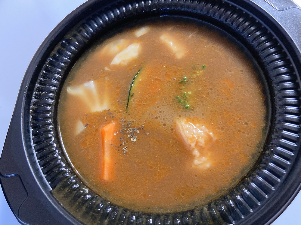 奥芝商店ローソンスープカレー弁当温め