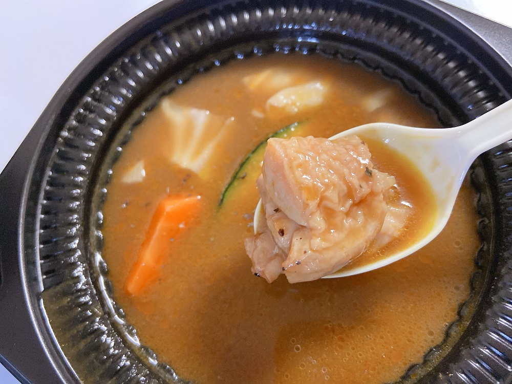 奥芝商店ローソンスープカレー弁当チキン