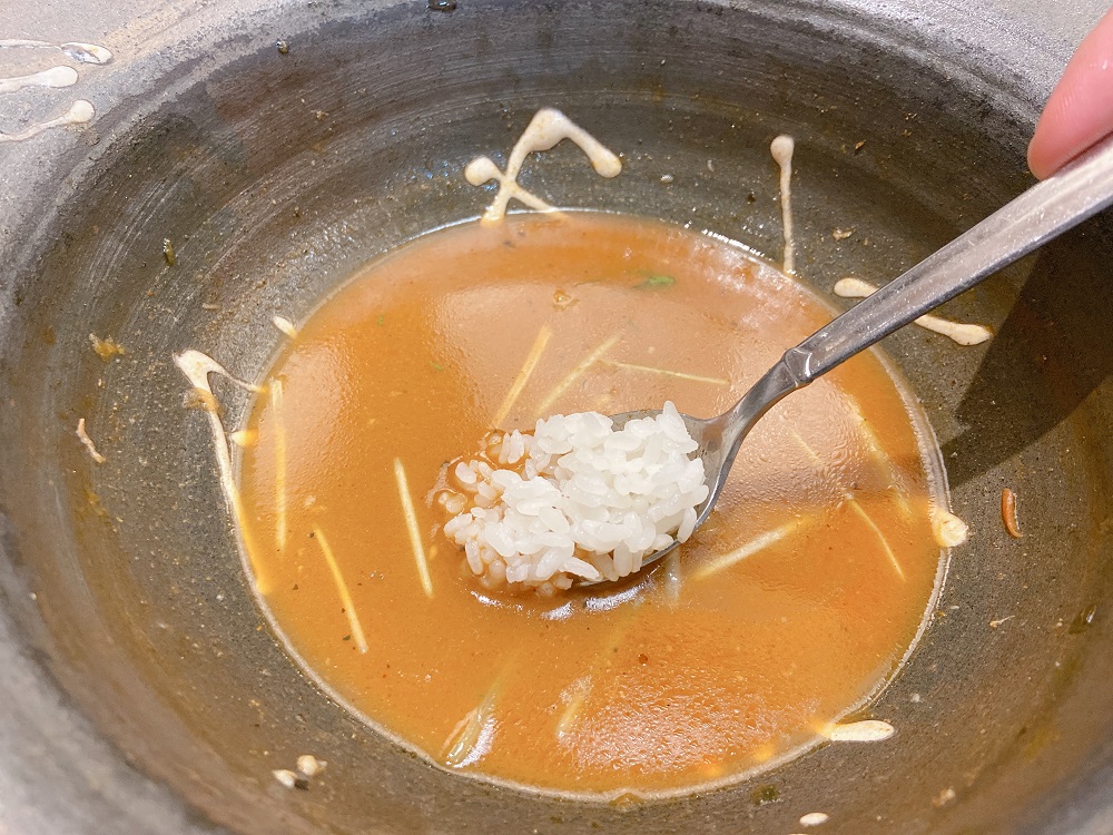 スープカレーごはん食べ方