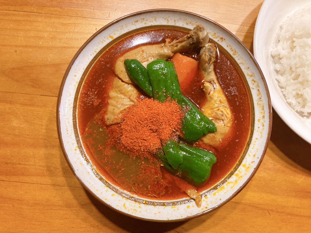 アジャンタ札幌　激辛カレー