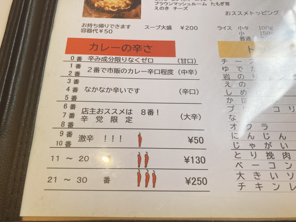 ルッカパイパイ　メニュー画像